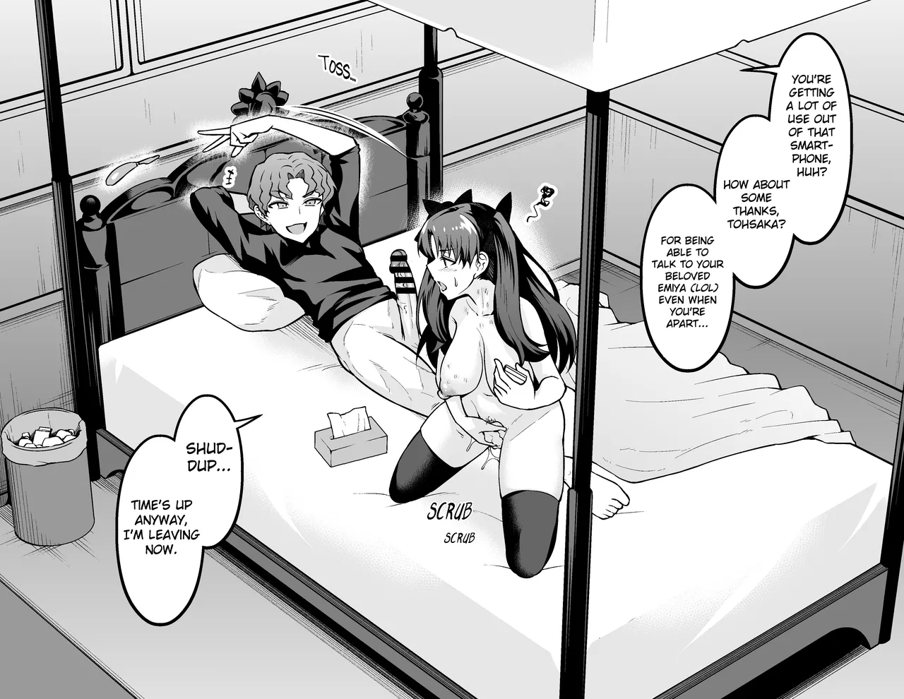 Hentai Manga Comic-Shinji, the Stud, has Wild Sex with Saber and the Others-Read-19